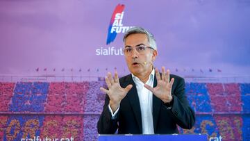Víctor Font, candidato a la presidencia del FC Barcelona en las últimas elecciones que ganó Joan Laporta.