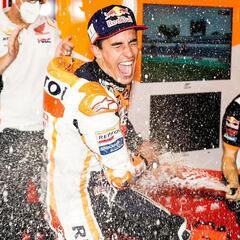 Honda tuvo problemas y "Márquez controló la situación"