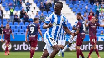 Legan¨¦s 2-1 Huesca: resumen, resultado y goles