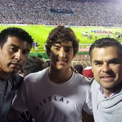 Christian Garín estuvo en el Centenario en la derrota de Chile