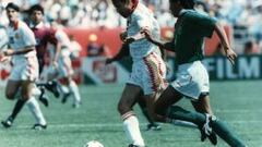 Sólo se han medido en una ocasión, en el Mundial de 1994