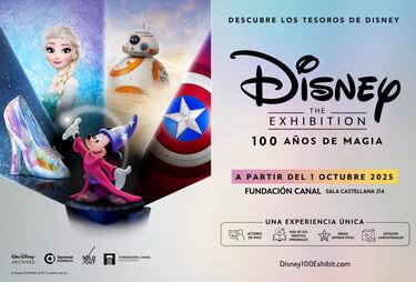 Llega a España la gran exposición de Disney que celebra más de 100 años de historia, arte y creatividad