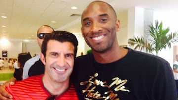 Figo y Cristiano causaron polémica tras posteo sobre Kobe