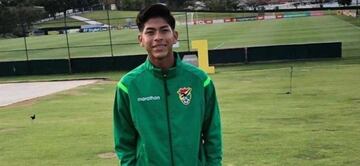 Ervin Vaca ya ha tenido experiencia en las series menores de la Selección boliviana.