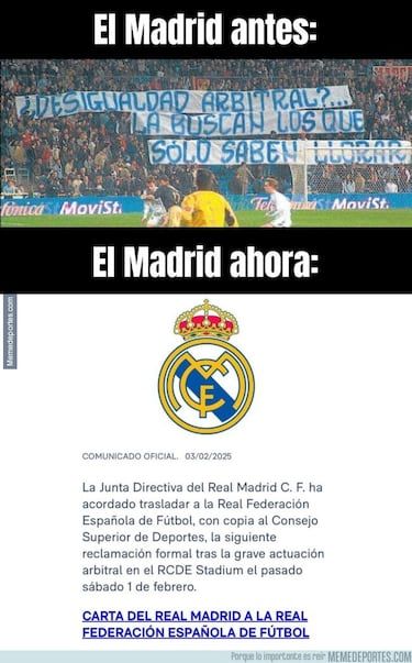 El derbi protagonista de los memes de la jornada