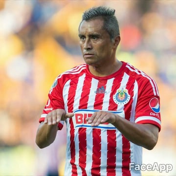 Así se verían los jugadores de Chivas sí fueran viejos