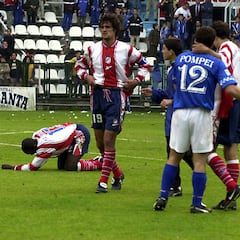 El Atlético descendió al infierno hace 25 años