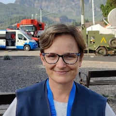 Inés Galindo: "Poner fecha al volcán es difícil, pero no parece que vaya a parar en breve"