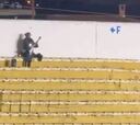 Extraño momento en la Copa Libertadores con un aficionado
