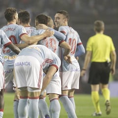 1X1 del Celta: Aspas exhibió su infinito repertorio