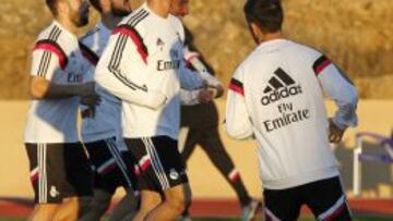 Entrenamiento del Real Madrid