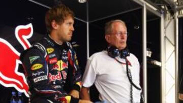 Vettel y Marko.