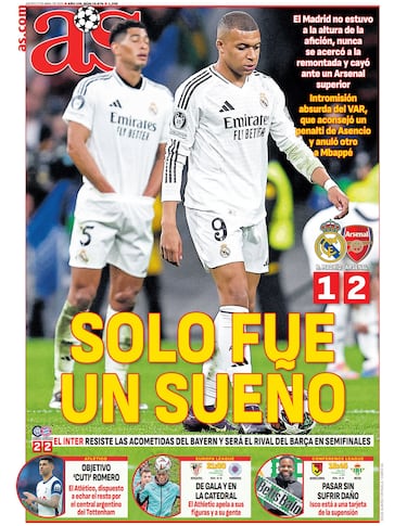 Las portadas de AS de abril