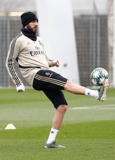 Real Madrid: Benzema back in training ahead of Sevilla test