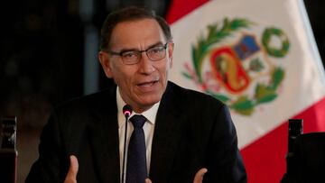 El presidente de Per&uacute;, Mart&iacute;n Vizcarra. EFE/Ernesto Arias/Archivo