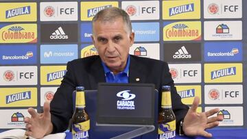 Carlos Queiroz explica ausencia de jugadores del FPC en la convocatoria