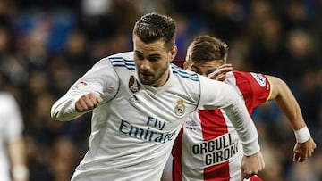 Nacho Fern&aacute;ndez con el Real Madrid. 