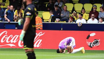 15/04/23 
PARTIDO PRIMERA DIVISION
VILLARREAL REAL VALLADOLID 
PEPE REINA 
GOL 0-1 AMALLAH ALEGRIA 