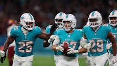 Resumen y touchdowns del Miami Dolphins vs. Washington Commanders de NFL en España