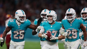 Resumen y touchdowns del Miami Dolphins vs. Washington Commanders de NFL en España