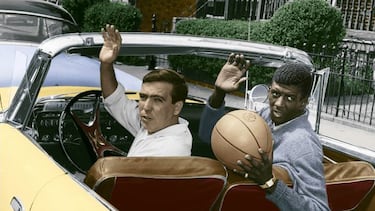 Pedro Ferrándiz junto a Wayne Hightower.