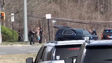Armed man surrenders after intense standoff outside CIA headquarters