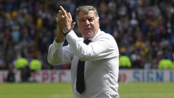 Allardyce, durante un partido del Crystal Palace.