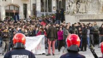 Una marcha silenciosa para recordar a Íñigo Cabacas