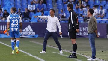 Borja Jiménez se mostró feliz por el triunfo ante el Linares.