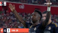 El primero de muchísimos: Vinicius se estrena en esta Liga con este gol de medio churro