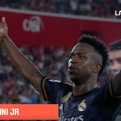 El primero de muchísimos: Vinicius se estrena en esta Liga con este gol de medio churro