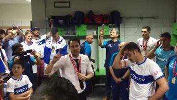 Las emotivas palabras de Beñat San José en el camarín de la UC