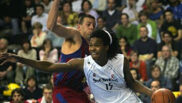 Internacional francés nacido en Guadalupe, perteneció al Real Madrid entre 2004 y 2006 antes de enrolarse en los SuperSonics de la NBA. Es recordado por su despliegue físico y muelles en las piernes. Actualmente, a sus 35 años, juega en el Élan de su país