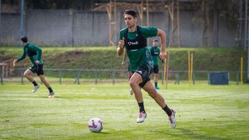 David Castro podría volver al once del Racing de Ferrol ante el Racing.