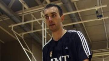 <b>DE ESTRENO. </b>Mirza Begic aún no ha debutado con el Madrid.