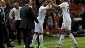 Carvajal entró en el minuto 84’.