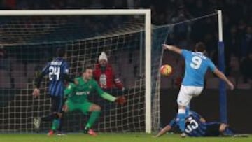 Gonzalo Higuaín anotó un doblete sobre el Inter.