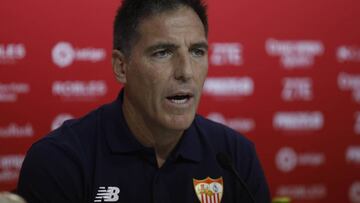 El entrenador del Sevilla, Eduardo Berizzo.