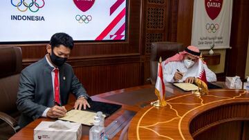El presidente del Comité Olímpico de Indonesia elogia la clínica deportiva de Aspetar