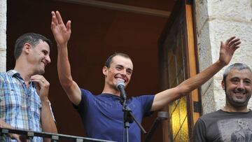 17/09/18 HOMENAJE EN MALLORCA AL CICLISTA ENRIC MAS EN SU PUEBLO NATAL ARTA CICLISMO VUELTA A ESPAÑA 2018