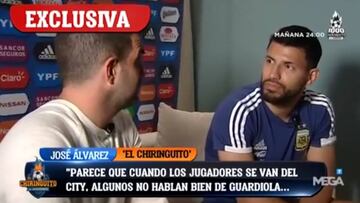 Agüero: "Quizá no fue la manera correcta de marcharme"