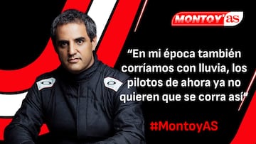 “En mi época también corríamos con lluvia, los pilotos de ahora ya no quieren que se corra así”: Juan Pablo MontoyAS