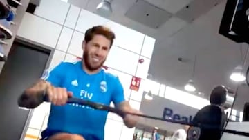 Ramos comparte su intensa rutina de entrenamiento