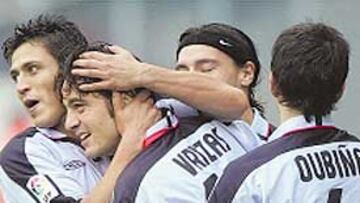 <b>AL ALZA. </b>Canobbio, Vryzas y Oubiña quieren seguir su buena trayectoria.