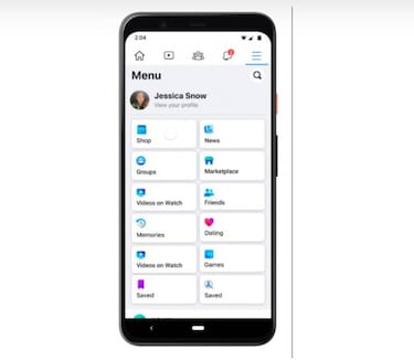 Facebook añade la sección de Compras en su app