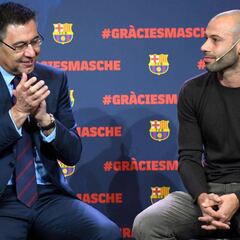 Barcelona do not specify price of departing Javier Mascherano