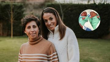 Primeras imágenes de Noa y Ona, las hijas gemelas de Carla Suárez y Olga García