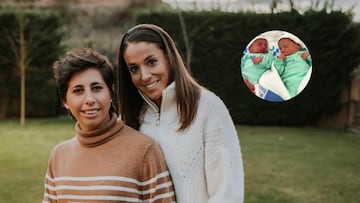 Primeras imágenes de Noa y Ona, las hijas gemelas de Carla Suárez y Olga García