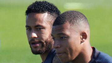 Neymar y Mbapp&eacute;.