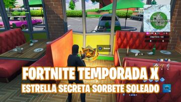 Fortnite Battle Royale - Temporada X: estrella de batalla secreta de Sorbete soleado